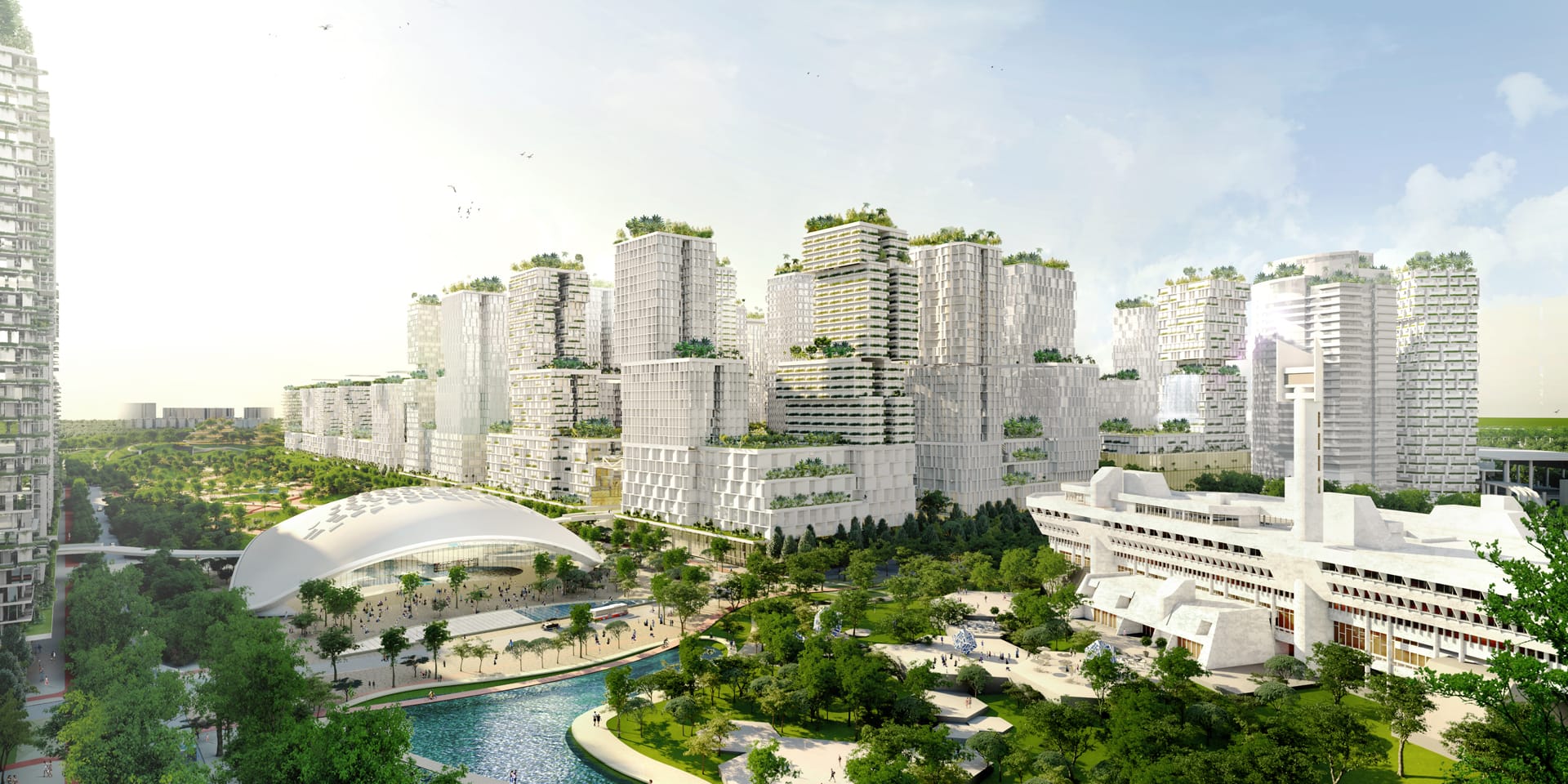 Vertical city <br> Flexibility <br> Future Economy 